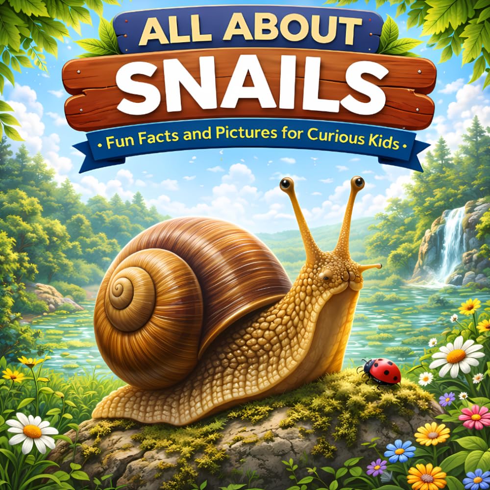 All About Snails: Fun Facts and Pictures for Curious Kids