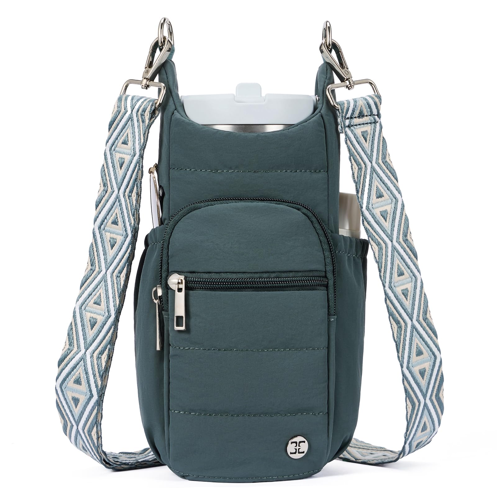 Telena Water Bottle Holder with Strap RFID Crossbody Bags for Women for Walking, Hiking, Cycling