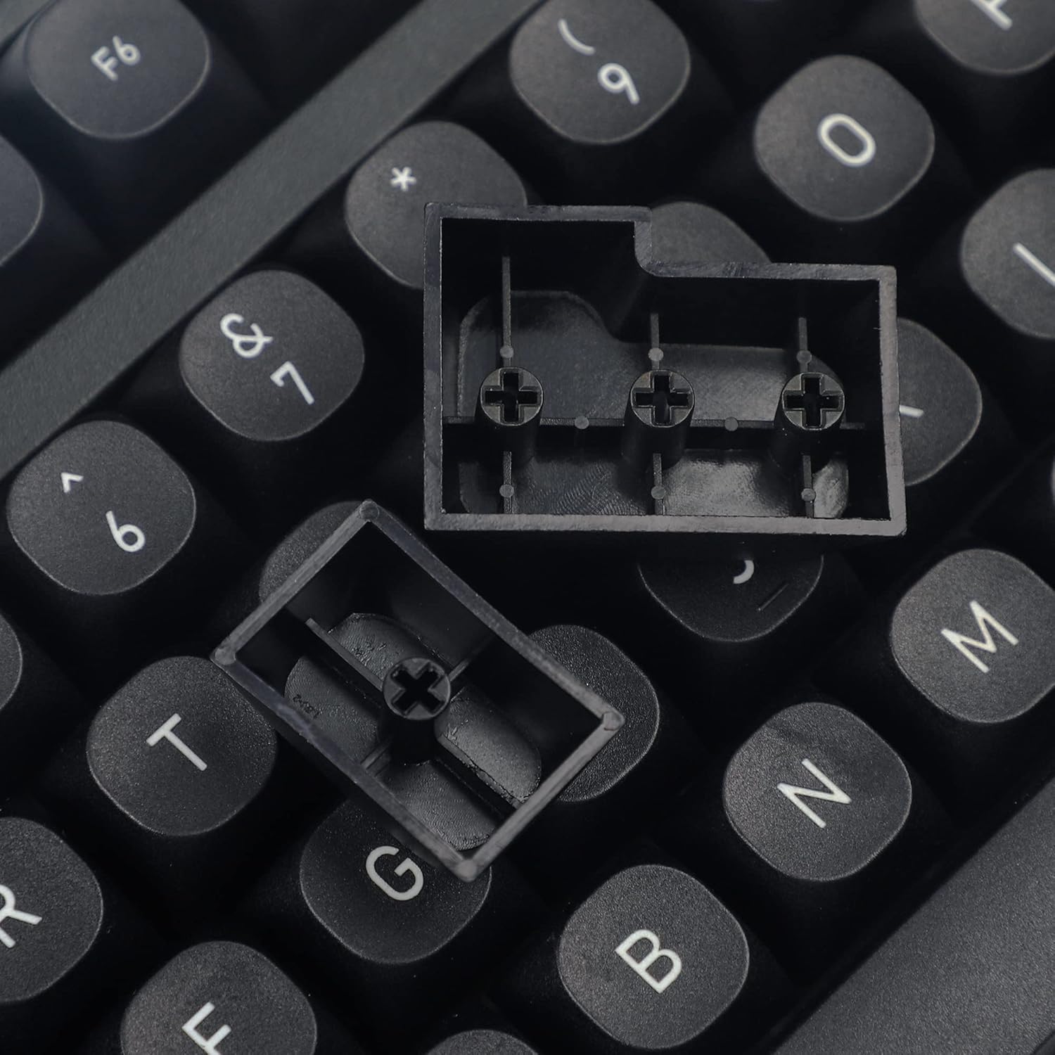 MA Black PBT Keycaps ANSI ISO Laser Etech for Mechanical Keyboard Filco 104 87 61 KBD75 YMD96 GK64 GK61 Keychron