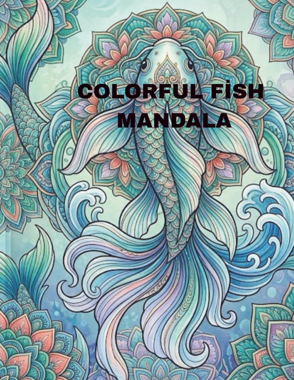 colorful fish mandala