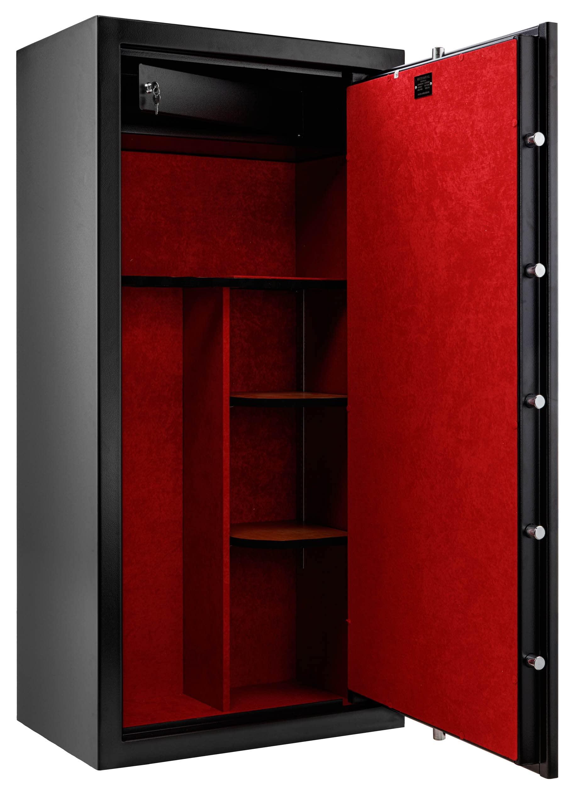 Rietti Armoire Forte Premium modulable 23 Armes / 18 Armes + étagères