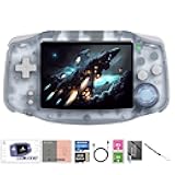 RG34XX Retro Handheld Game Consoles RG34XX Classic Retro Gaming Console 32+64G Card Preloaded Games 5000+ rg34xx Portable Gaming Console Linux 64-bit 3500mAh Battery WiFi Bluetooth HD and TV Output Glacier