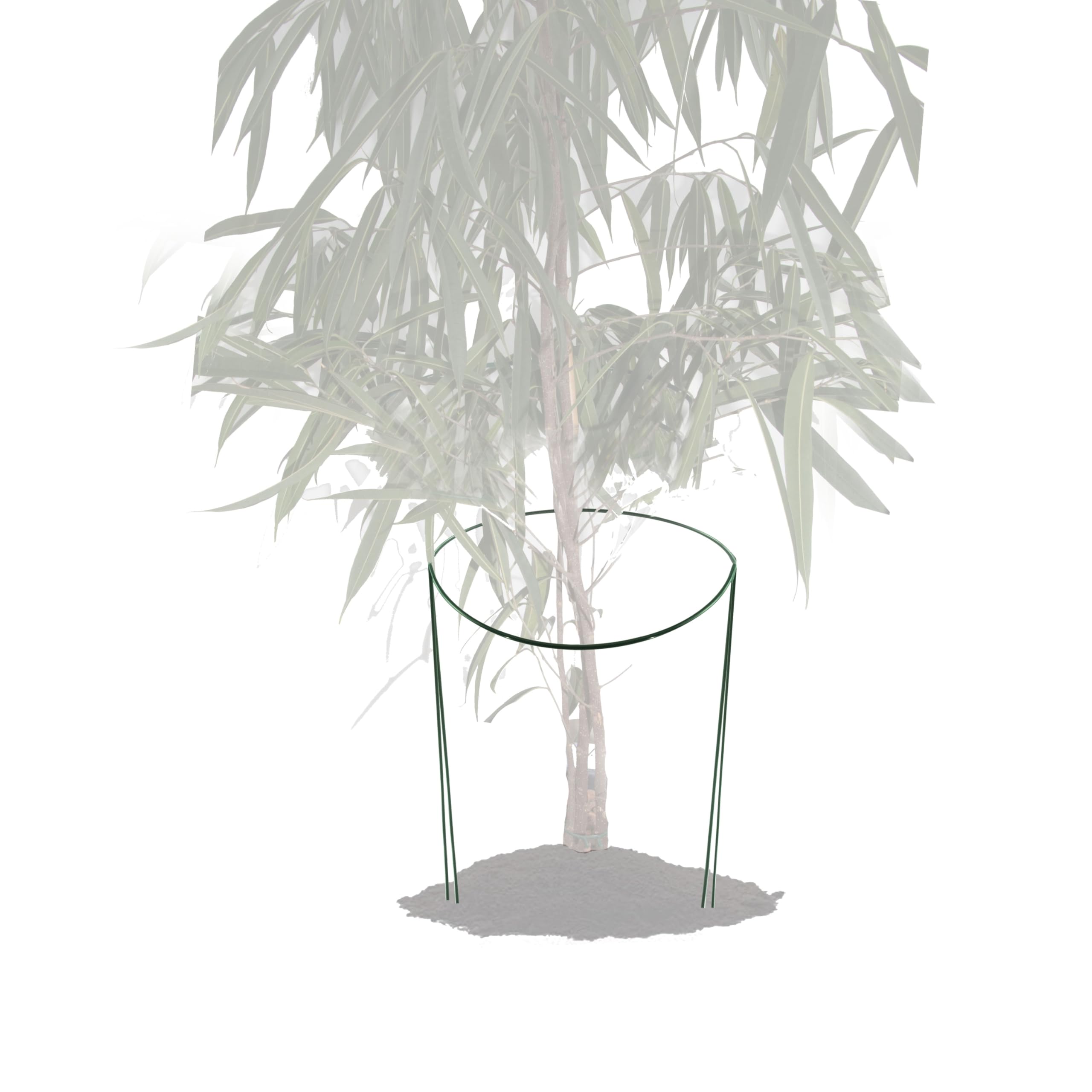 20 szt.. podpórki roślin półokrągłe Ø38cm wysokość 100cm podpórka zielone