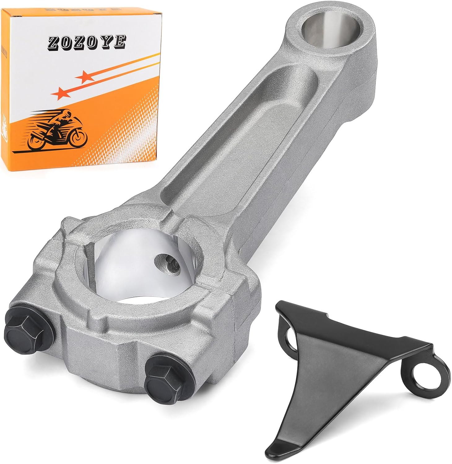 Connecting Rod & Splasher for Kawasaki Club Car Gas Golf Cart with 341cc Engine 1984-1991