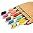 NUDUKO Biodegradable Toothbrush 10 Pack Bamboo Toothbrushes - Eco-Friendly, Natural Wooden Tooth Brush, BPA Free Organic Soft Bristle Toothbrush,Soft Toothbrushes for Adults (Multicolored Bristles)