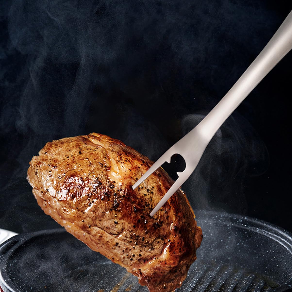 Abaodam Outils De Barbecue Acier Inoxydable Accessoires pour Barbecue Extérieur avec Étui De Rangement Pince à Aliments Et Pelle De Cuisine pour Grillades