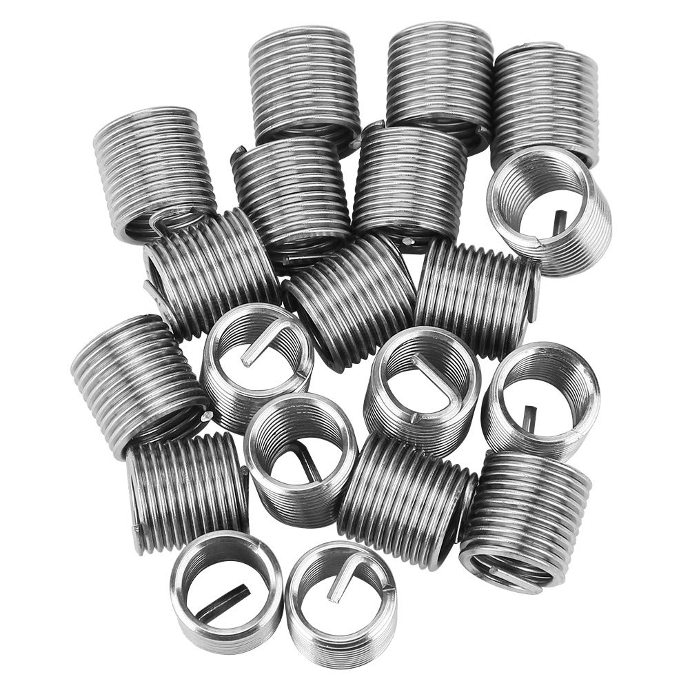 M7*1.0 inserti Filettati per Viti Utensile per Riparazione Kit di installazione inserto in Filo di Acciaio inossidabile 304 per Riparazione Automobilistica