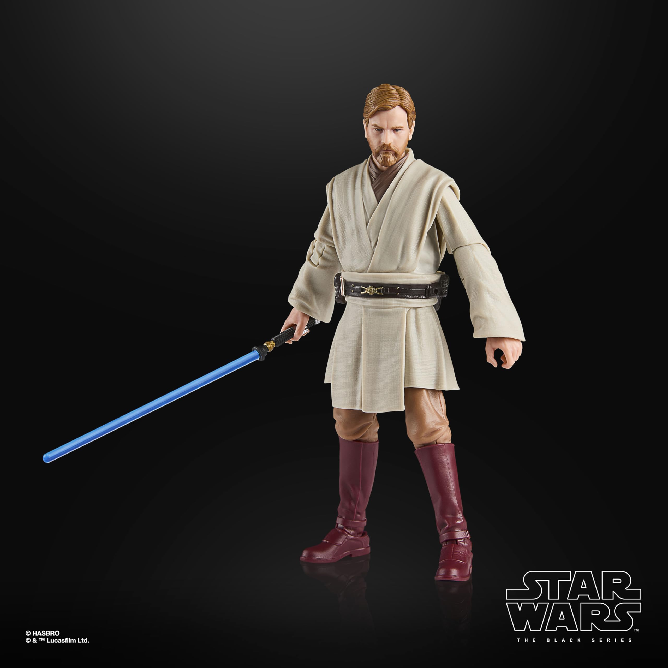 Star Wars Hasbro The Black Series, Obi-Wan Kenobi, action figure collezionabili premium ispirate alla serie vendetta dei Sith, da 15 cm