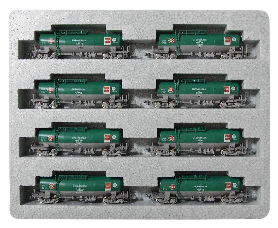Taki 1000 Japan Oil Transportation ENEOS (w/Ecorail Mark) (8-Car Set) B (Model Train)