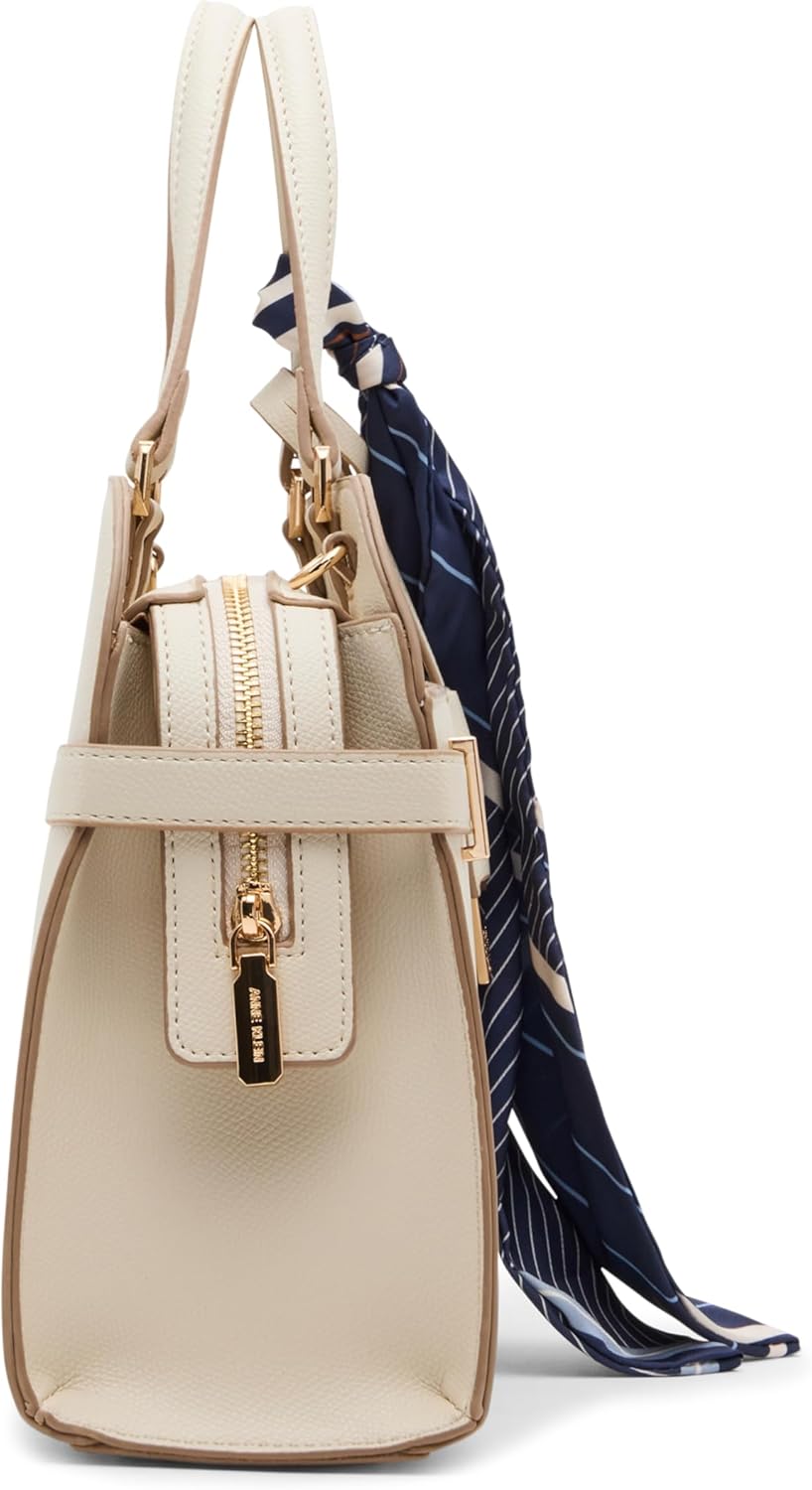 Medium Belted Satchel with Convertible Strap - Image 4