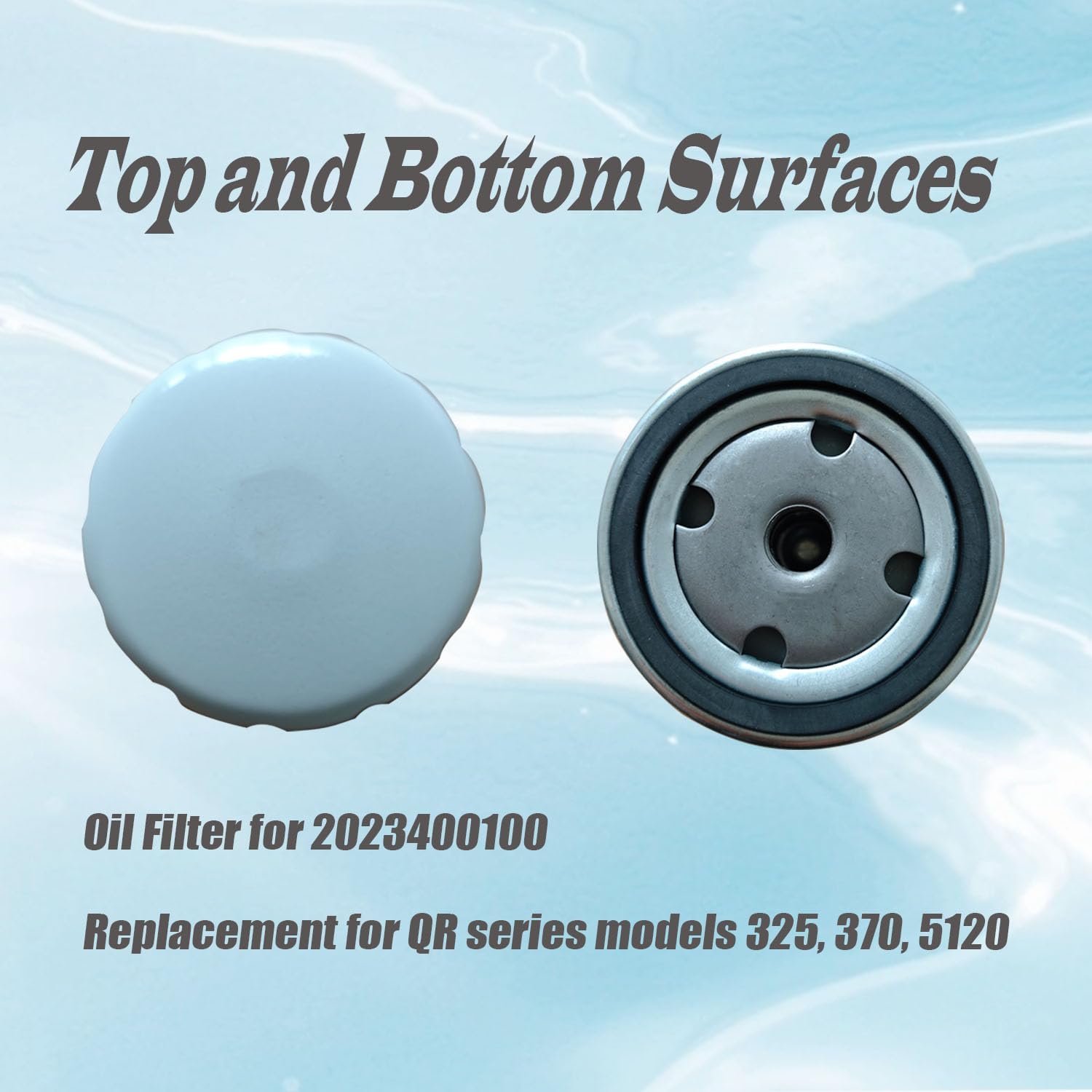 Oil Filter 2023400100 Spin-On Oil Filter for Compressor Lube Filter for Compressed Air Equipment and Systems