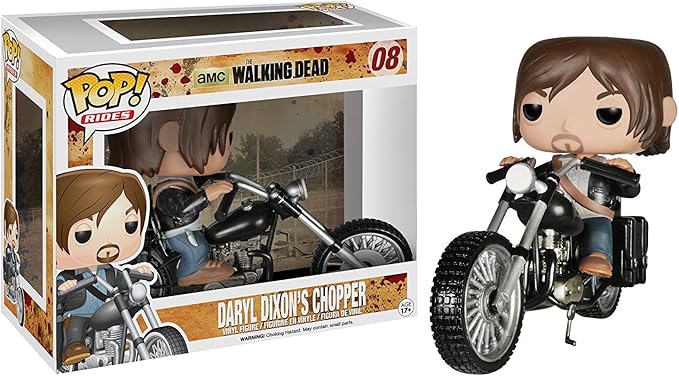 Amazon ファンコ ポップ ウォーキングデッド ダリル ディクソンのバイク アクション フィギュア Funko Pop Rides The Walking Dead Daryl Dixon S Chopper Daryl S Bike Action Figure 08 並行輸入品 フィギュア ドール 通販