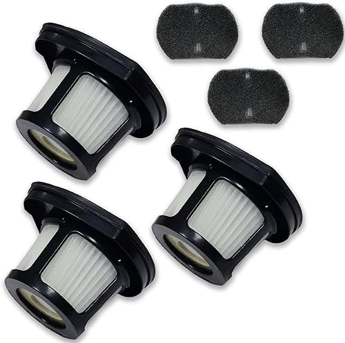 PUREBURG Filtro de repuesto compatible con Bissell 2390 2390a 2389 2284 W, borrador de pelo de mascotas, aspiradora de mano inalámbrica de iones de