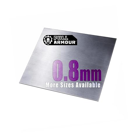 Mild Steel Sheet Square & Rectangle 0.8mm - 3mm Thick (0.8mm x 200mm x 200mm)