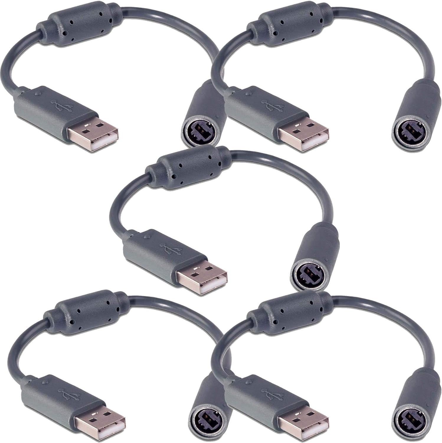 traderplus 5 Pcs Wired Controller USB Breakaway Cable for