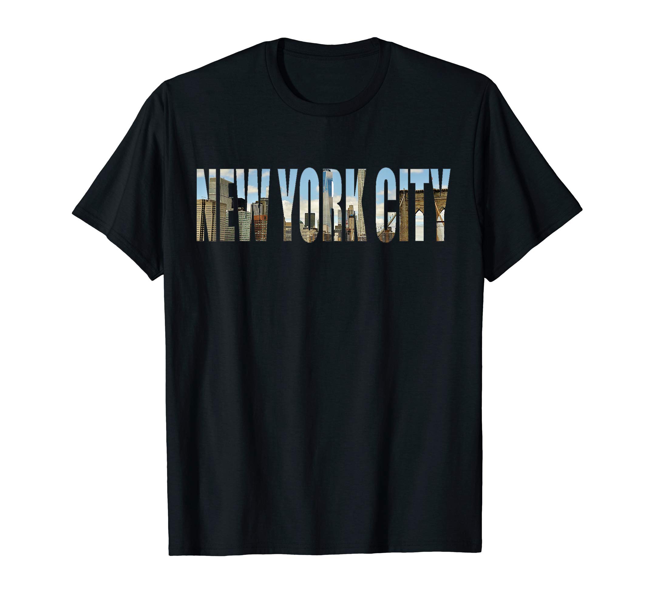 New York City Gift Keepsake Manhattan Skyline Big Apple T-Shirt