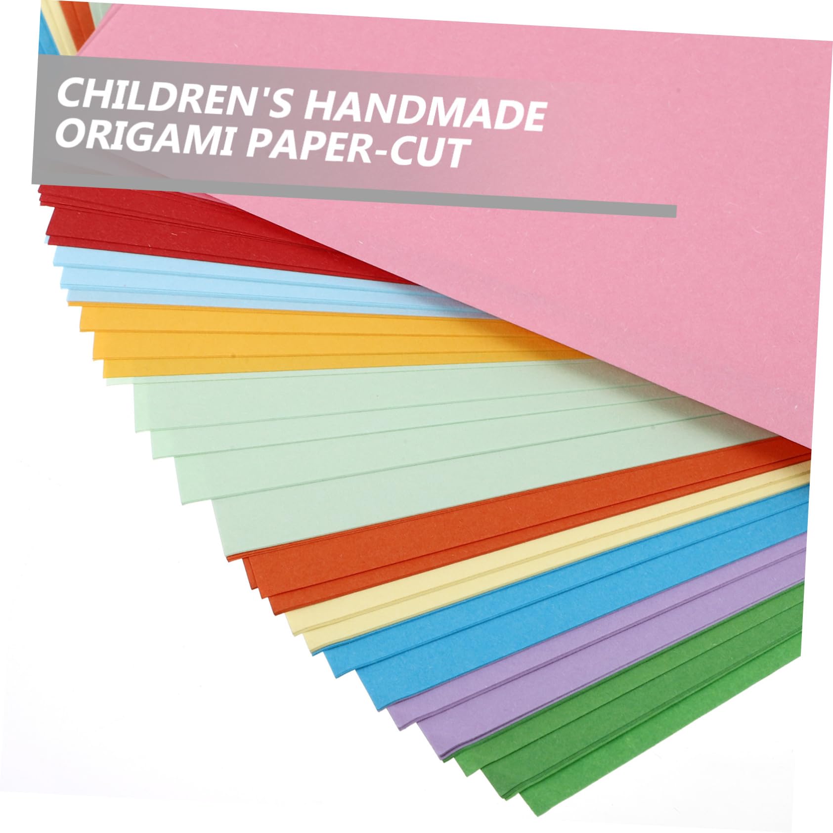100 Pezzi Carta Colorata per Carta da e Origami Colori Misti per Lavoretti Creativi e Progetti DIY