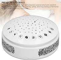 Vista 4 de Máquina de sonido para niños, proyector de luz nocturna, rimas para guardería, Corán, sonidos relajantes, proyector de estrellas