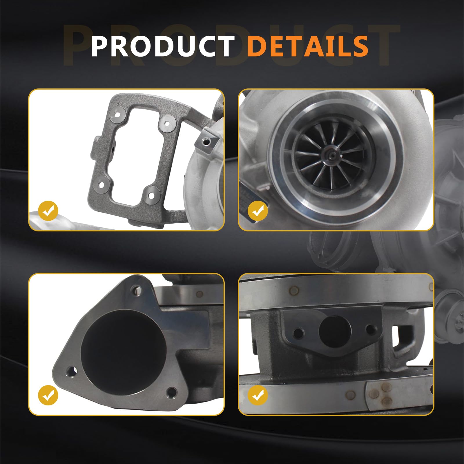 Amazon.com: TOPAZ B2UV Turbocharger Turbo Compatible with 