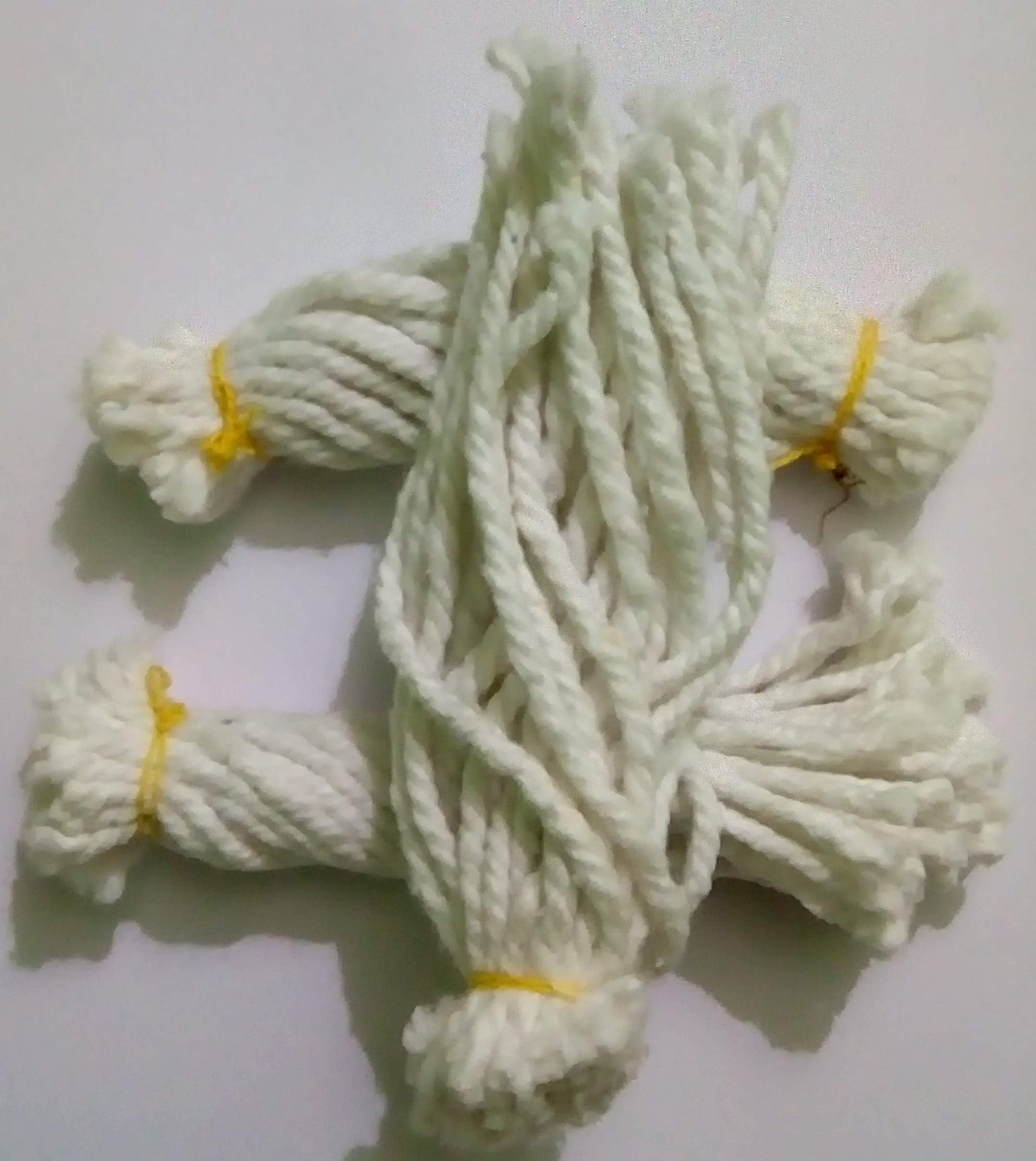 Vaibhav Cotton Wick (13 cm, White)
