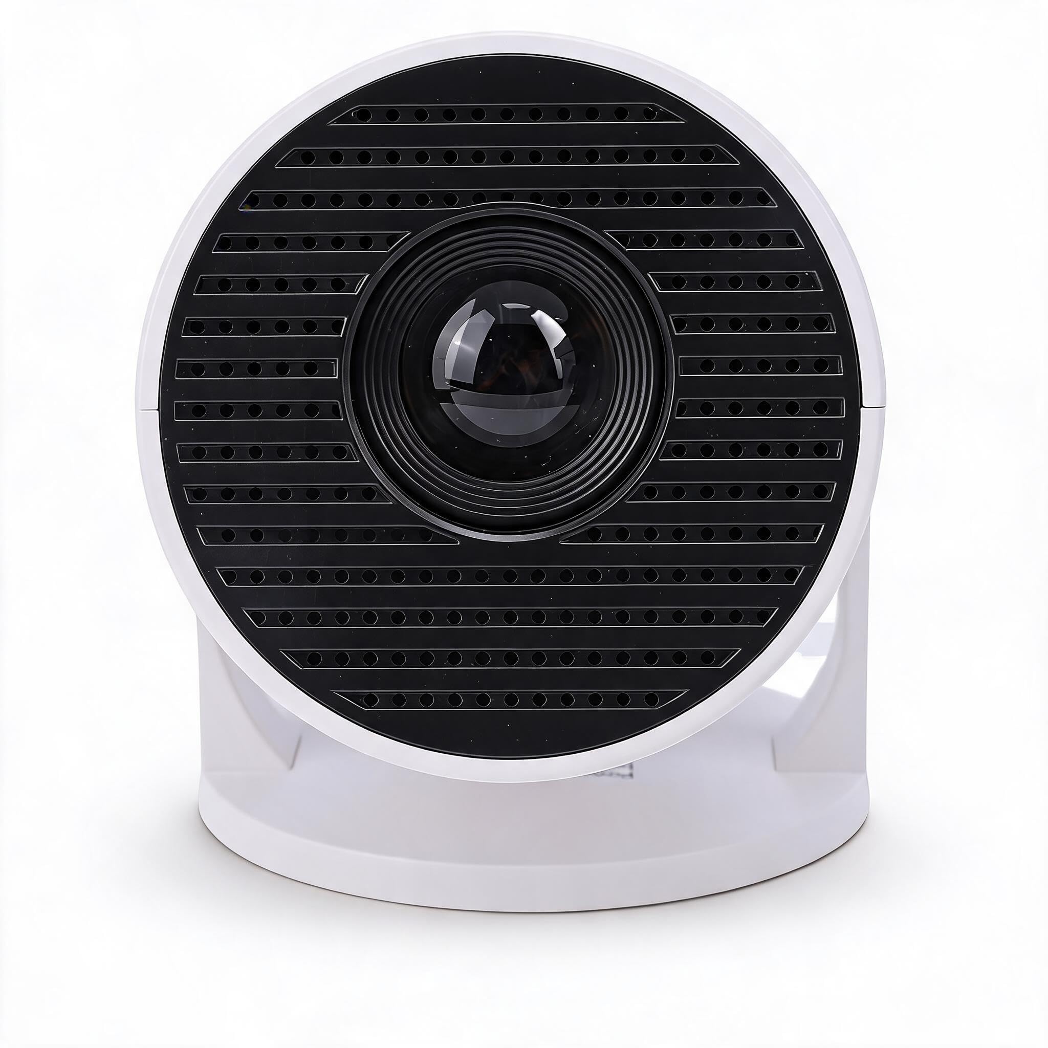 Projecteur Vidéo pour Cinéma Maison, Projecteur avec WiFi, Rotation à 240°, Multi-Ports, Projecteur Vidéo WiFi Silencieux pour Film en Plein Air