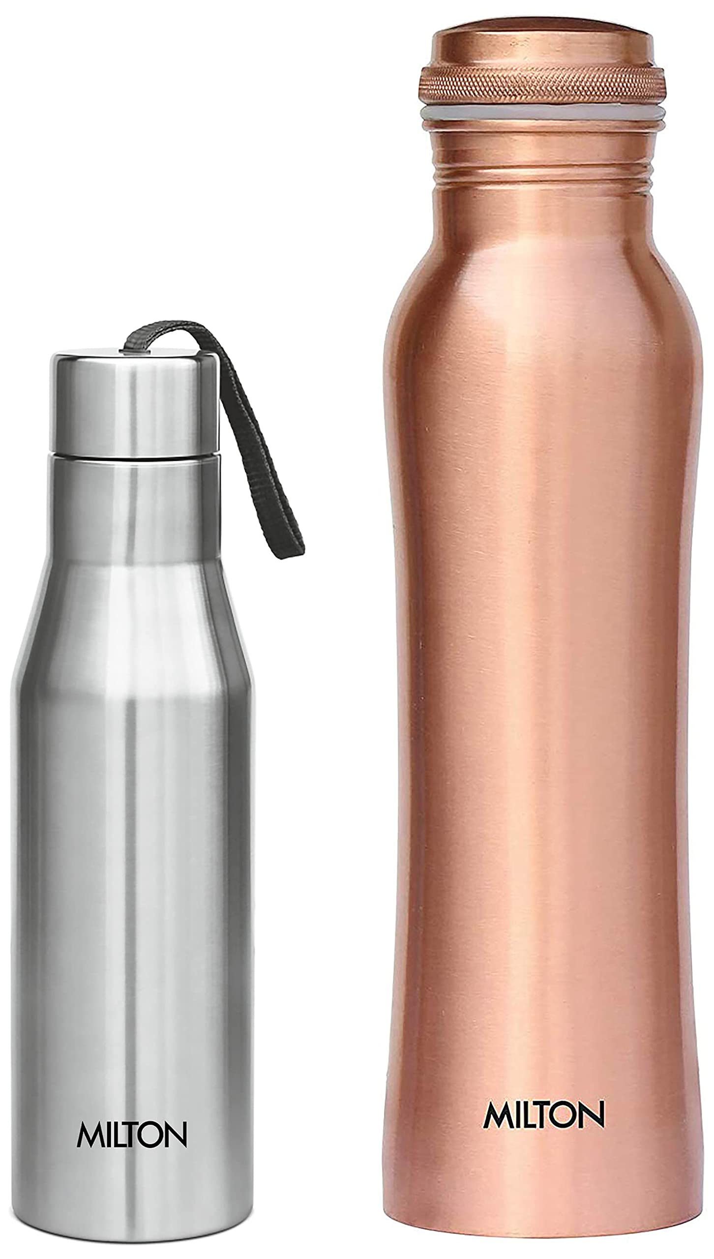 MILTON Copper Delight 1000 Water Bottle 880 ml | 100% Pure Lacquer Coating Copper Water Bottle | Ayurveda Health Benefit | BPA Free, Leak Proof Office Bottle | Supports Digestive & Boosts Immunity — Amazon image 10