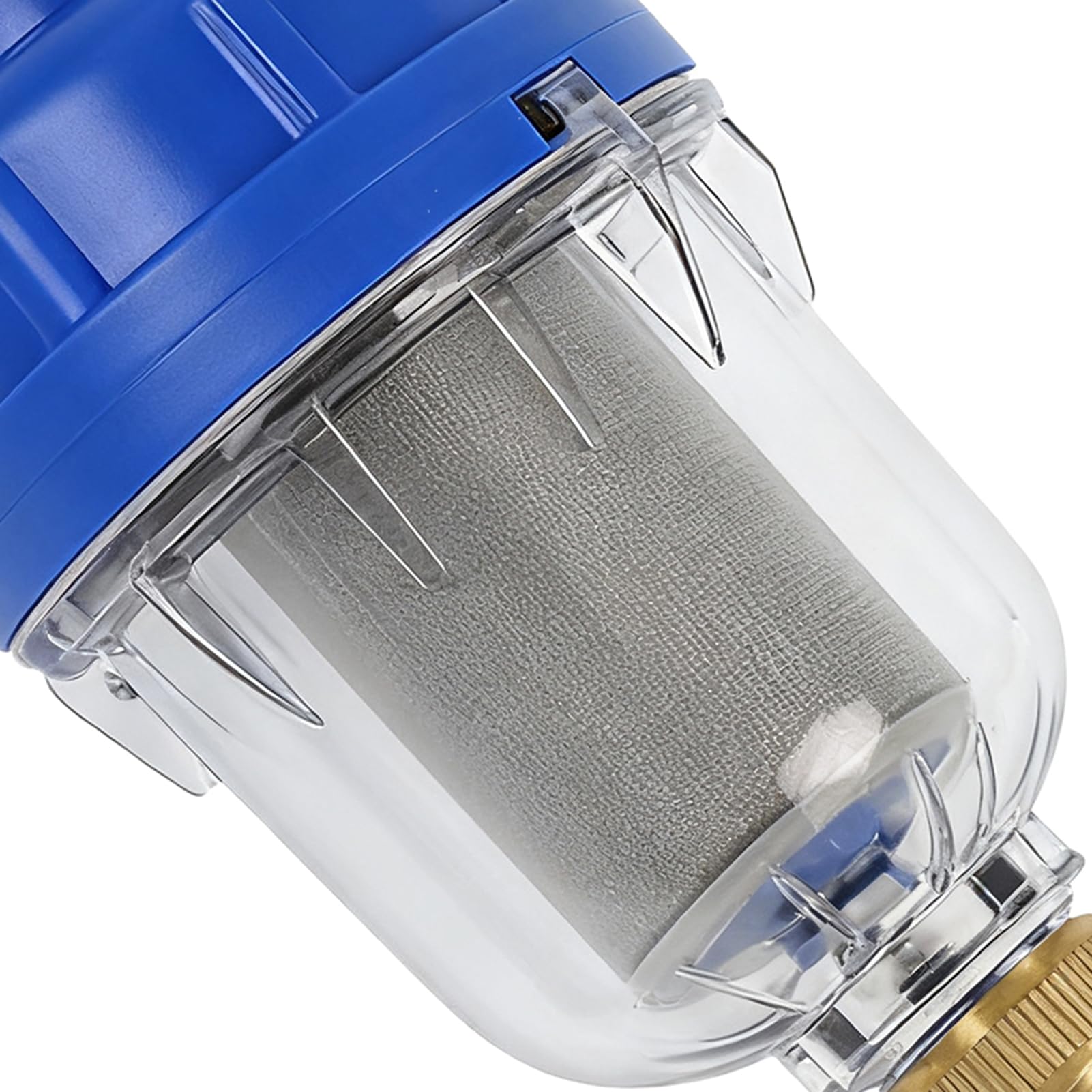 Filtri 'acqua per camper, in acciaio, installazione rapida, purificatore d'acqua per rubinetto, accessorio per camper, roulotte, giardino, cortile, balcone, patio, prato