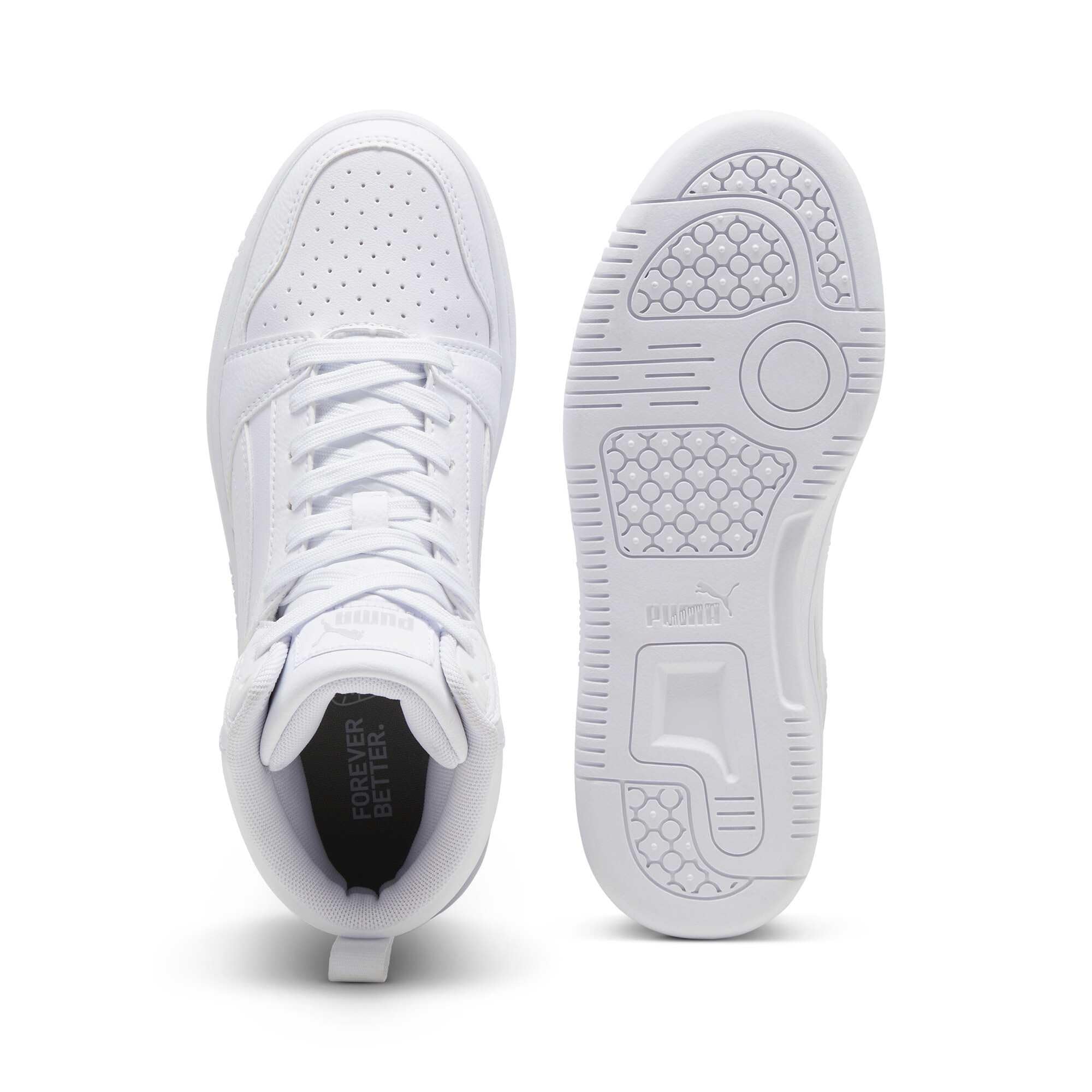 PUMA Uniseks - dzieci Puma Rebound V6 Mid JrAdidasy