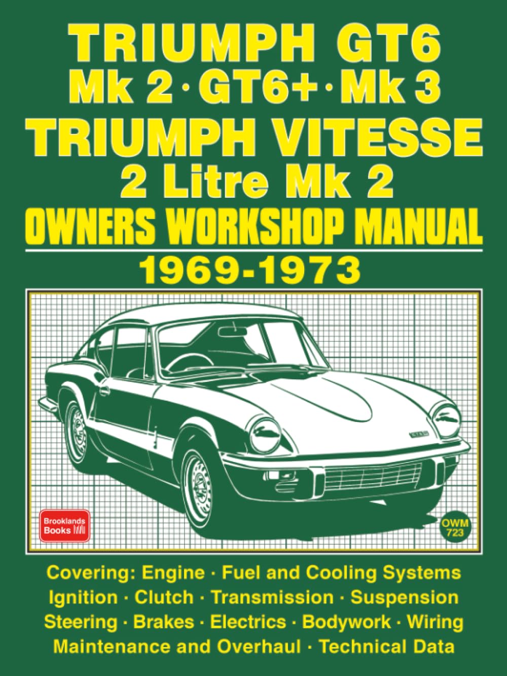 TRIUMPH GT6 Mk 2 • GT6+ • Mk 3 TRIUMPH VITESSE 2 Litre Mk 2 OWNERS WORKSHOP MANUAL 1969-1973