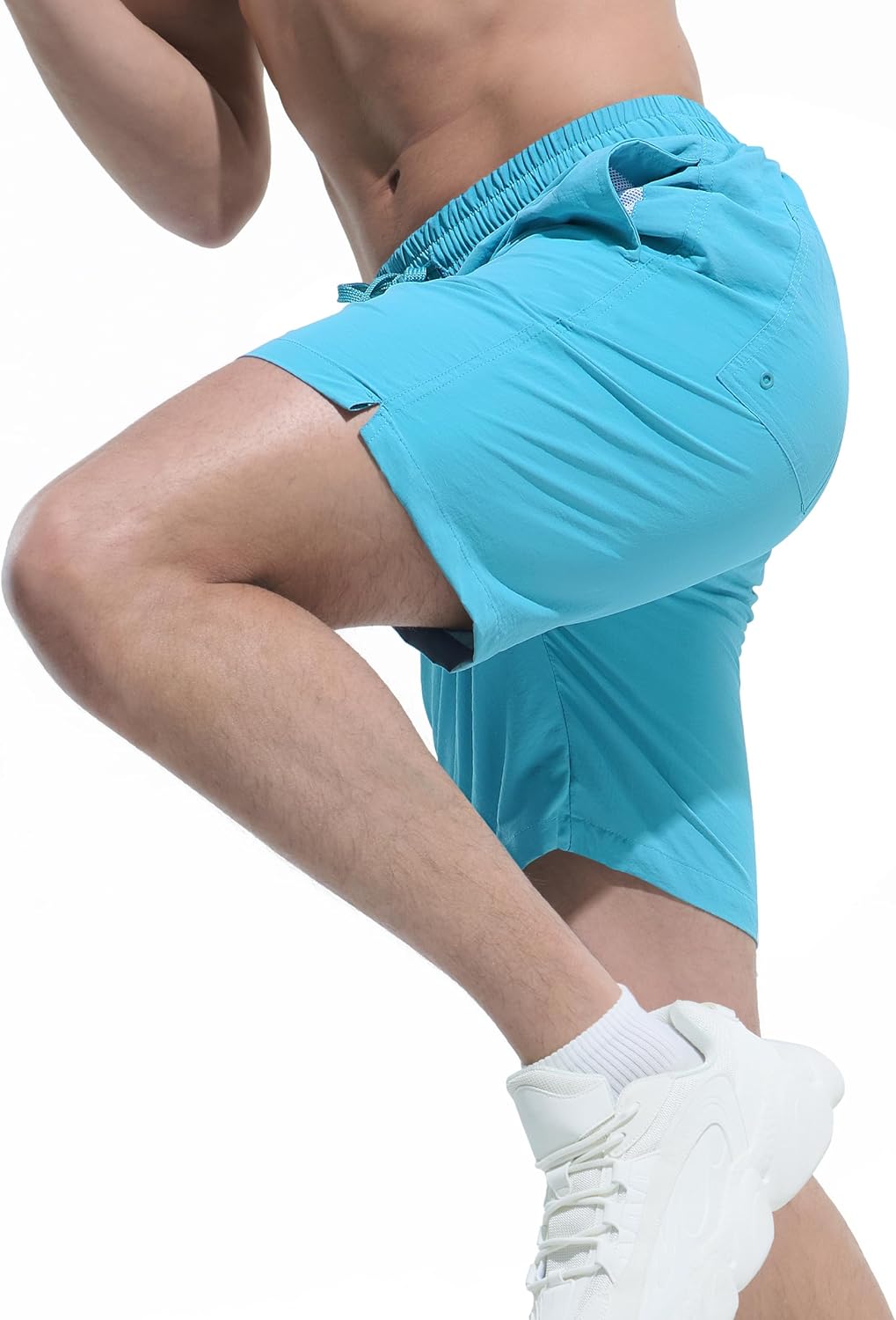 Men's Board Shorts Swim Trunks Quick Dry Swimsuit 7 Inch Inseam Bathing Suits with Pockets Mesh Lining - Image 2