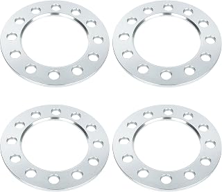 IRONTEK 1/4" (6.35mm) Thickness 6x139.7mm Wheel Spacers Hub Bore 108mm for Chevrolet Silverado Avalanche Suburban Tahoe for GMC Sierra Savana Yukon K1500 C2500 for Cadillac Escalade 4PCS