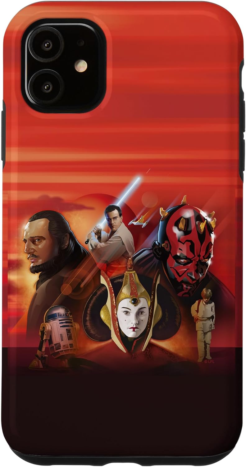 iPhone 12 mini Star Wars: The Phantom Menace Exclusive Group Shot Portrait Case