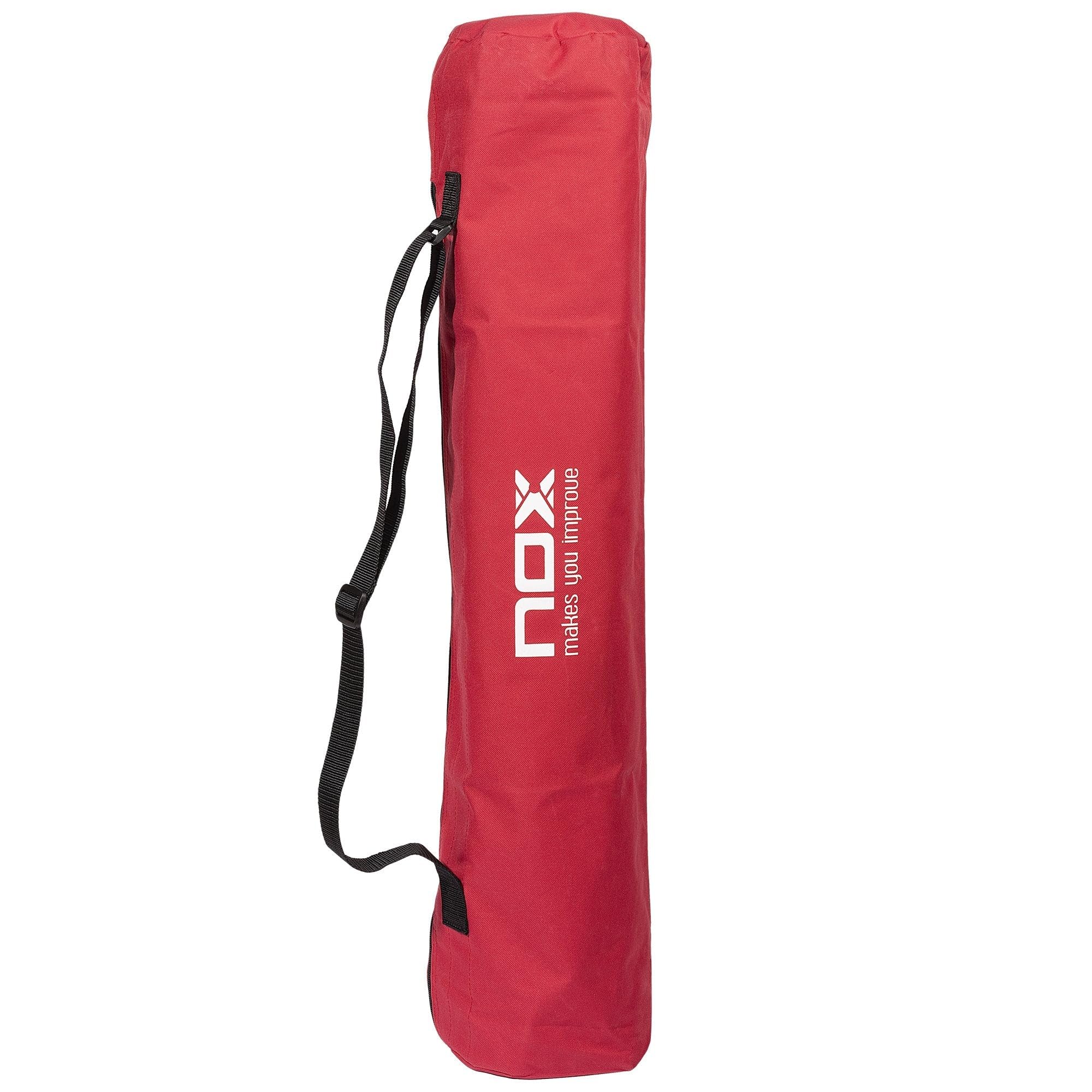 NOX Cesto Plegable con Ruedas para Clases de pádel