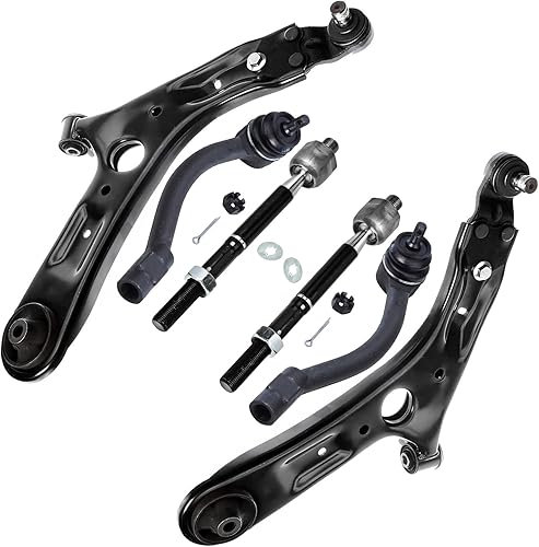Miniatura 44 de Detroit Axle - Kit de suspensión delantera RWD para Chrysler 300 Dodge Charger Challenger Magnum 2 brazos de control superior con rótulas 2 rótulas