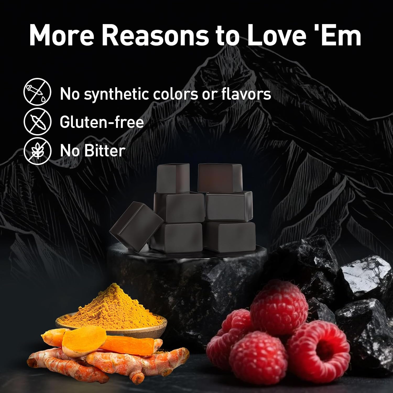 Pure Shilajit Gummies for Men & Women, Organic Ashwagandha Gummies, 85+ Trace Minerals & 75% Fulvic Acid for Energy, Stamina & Immune Support, Vegan Non-GMO, 60 Count - Image 8