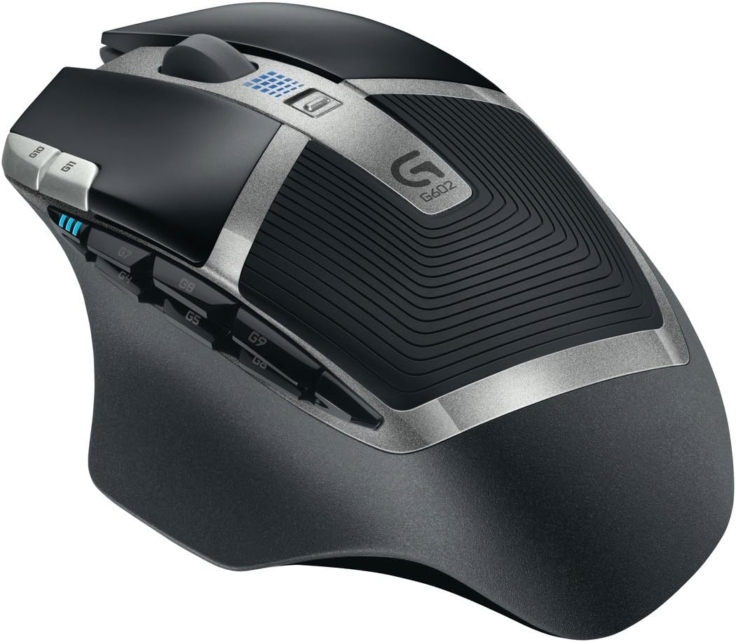 Logitech G602 Gaming Mouse Wireless, MA000319 (Wireless) (Renewed)