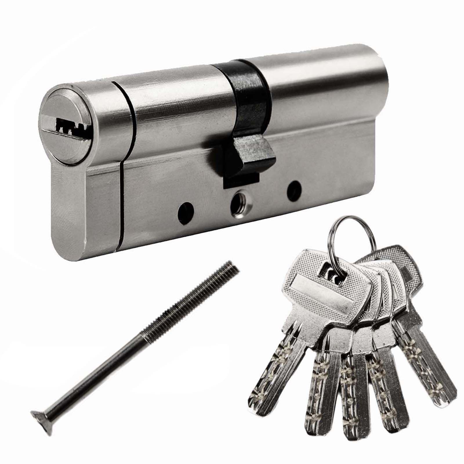 Sepox 80Mm(40/40) Sepox® Brass Anti-Snap Euro Lock Cylinder 6 Pin High Security