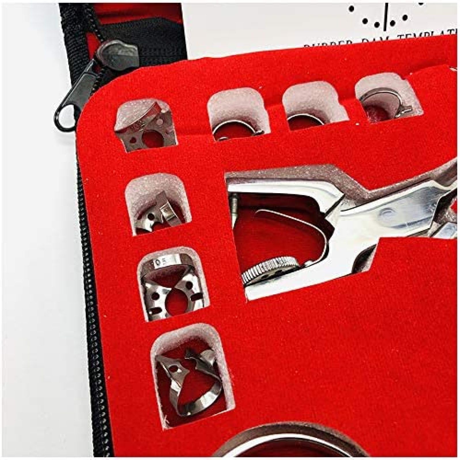 Kit diga di Gomma - Kit diga di Gomma endodontica Dentale - con Morsetti per punzone per Telaio Strumenti dentali
