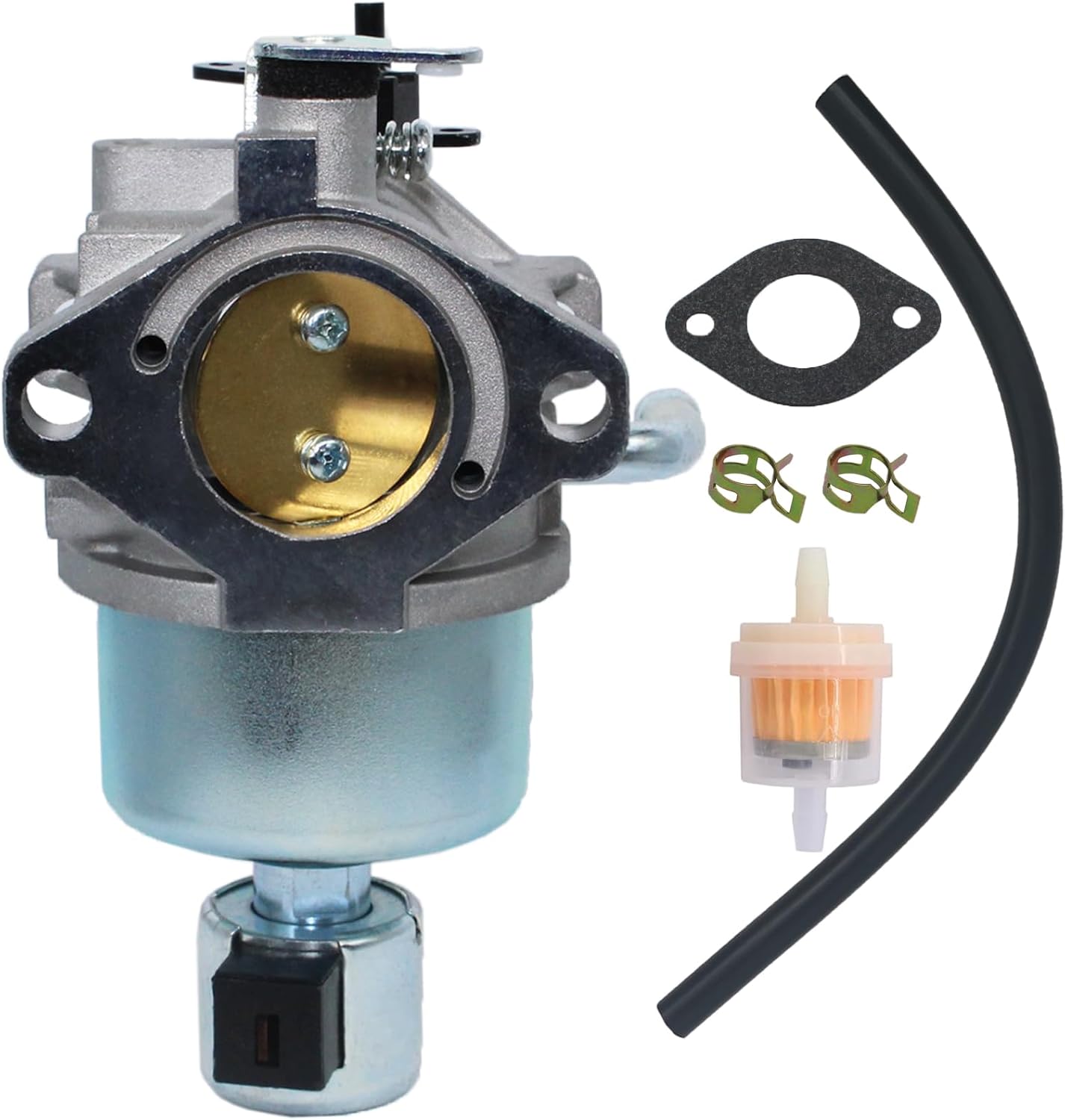 Carburetor Compatible with John Deere S100 Lawn Tractor 17.5HP 500cc Briggs Stratton 33R877 19hp Intek Engine Replaces 592952 Replacement Carb