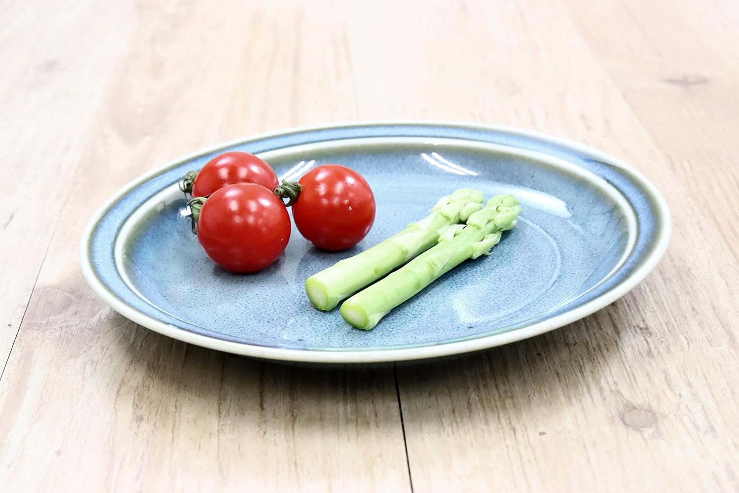 Castle Enterprise Instagram Series: 6.7 inches (17 cm), Side Dish Plate, Aurora Blue, Set of 3