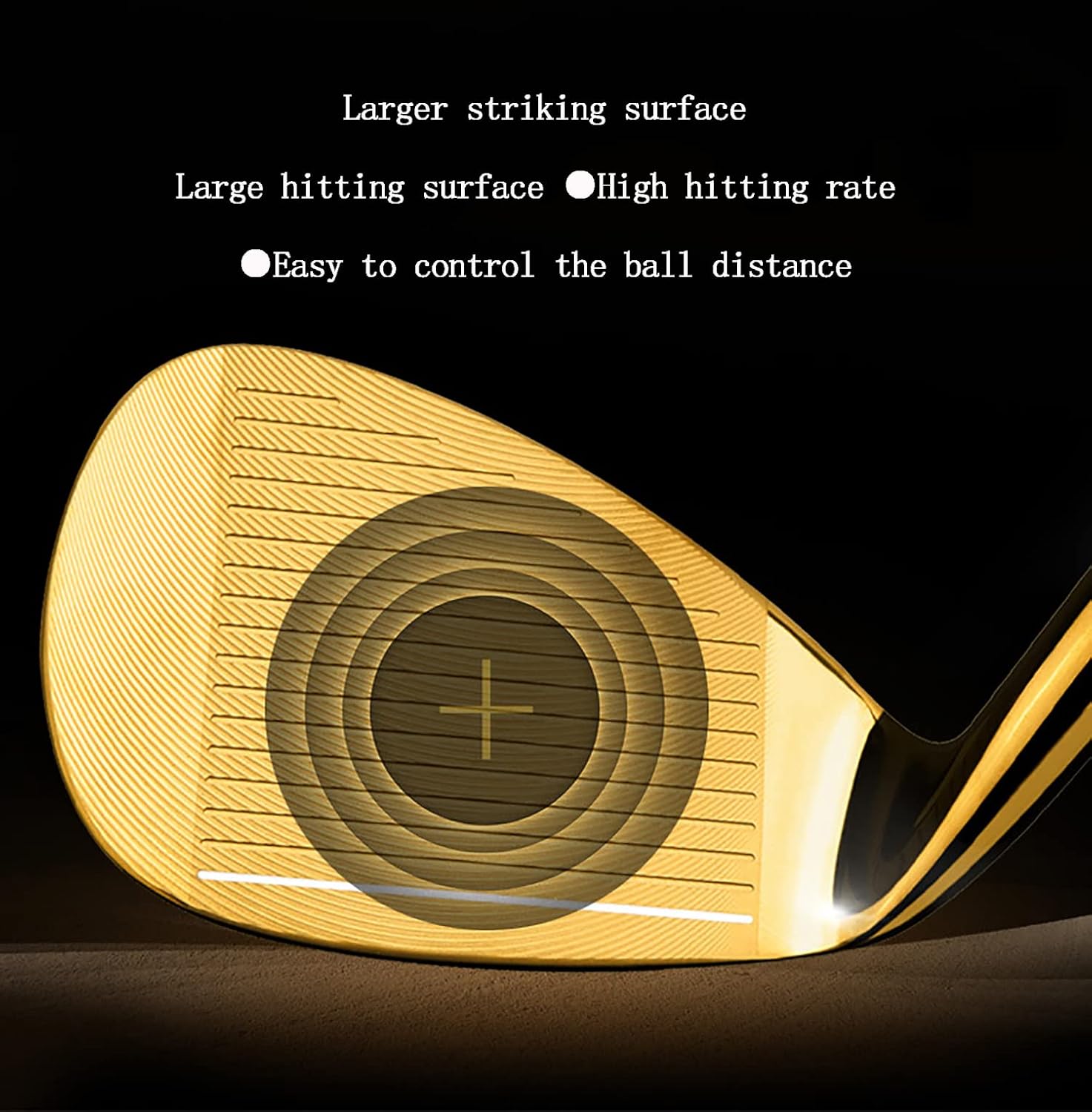 Golf Sand Wedge Club, 56/60 Degree Golf Wedges, Widened Bottom,Quickly Cuts Strokes from Your Short Game, Suitable for Tournament Play