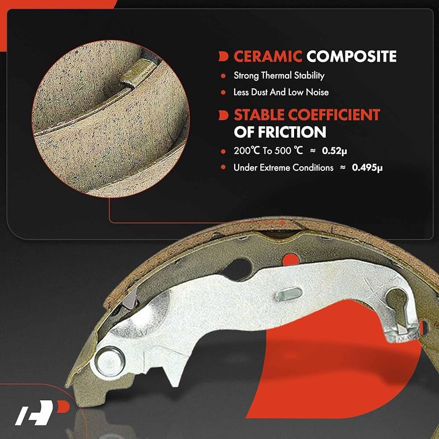 Amazon.com: A-Premium Rear Brake Drums and Shoes Set