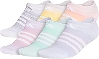 Vista 1 de adidas Calcetines invisibles Superlite para niñas (6 pares)