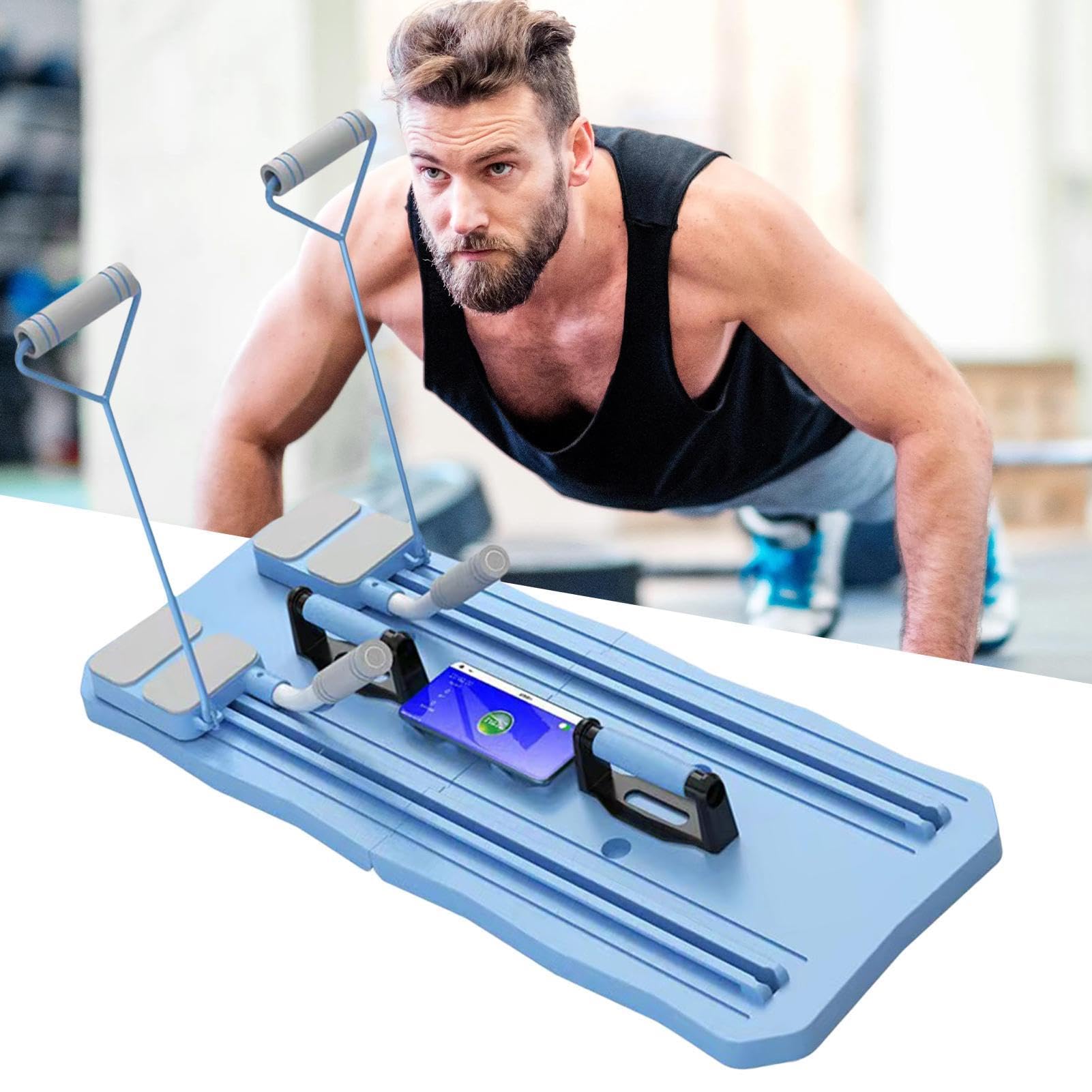 Kit di riformatore portatile per palestra domestica per principianti e appassionati di fitness, attrezzatura per esercizi fitness, attrezzatura multifunzionale per allenamento