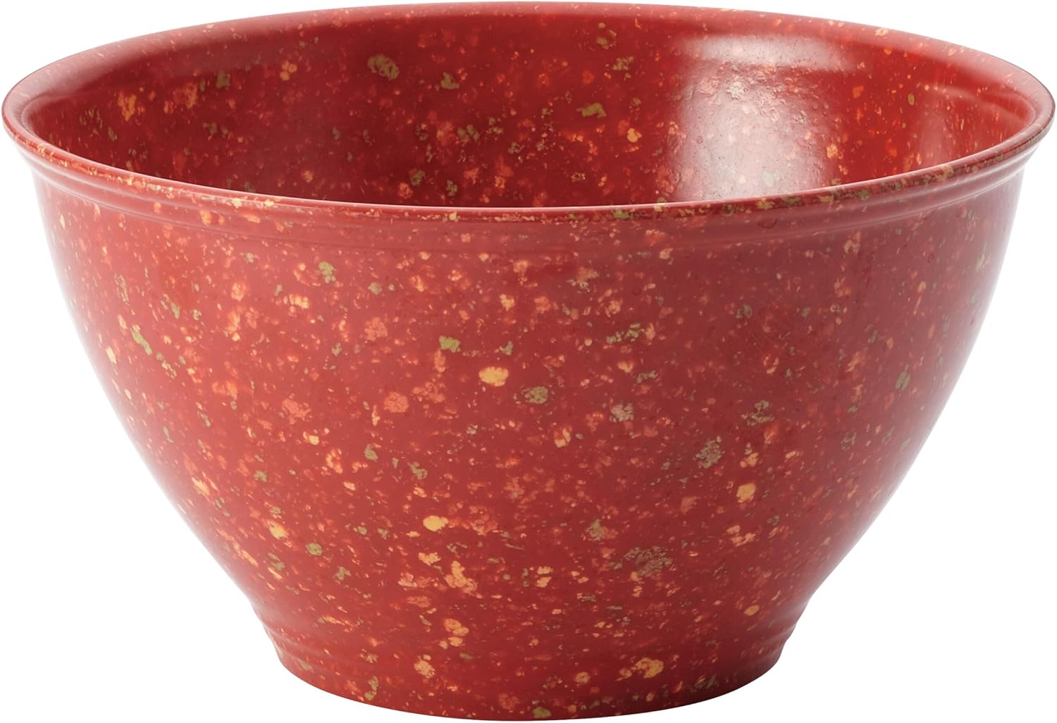 Rachael Ray Accessories Kitchen Pantryware Multi Purpose/Salad Serveware/Melamine Garbage Bowl, 10.2 x 10.2 x 7 inches, Red, 4 quarts (Red) Thumbnail