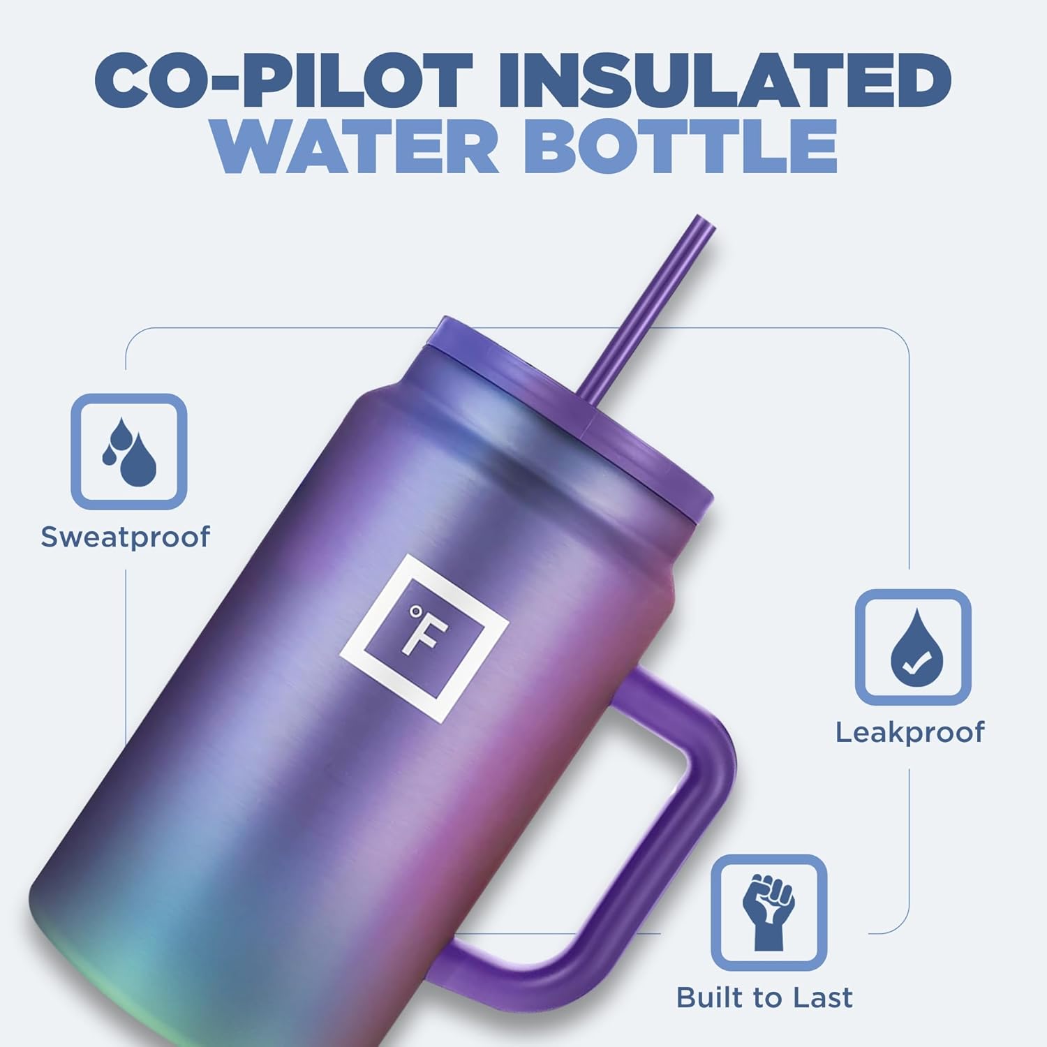 Stay Hydrated On-the-Go: The IRON FLASK Co-Pilot Insulated Mug Review