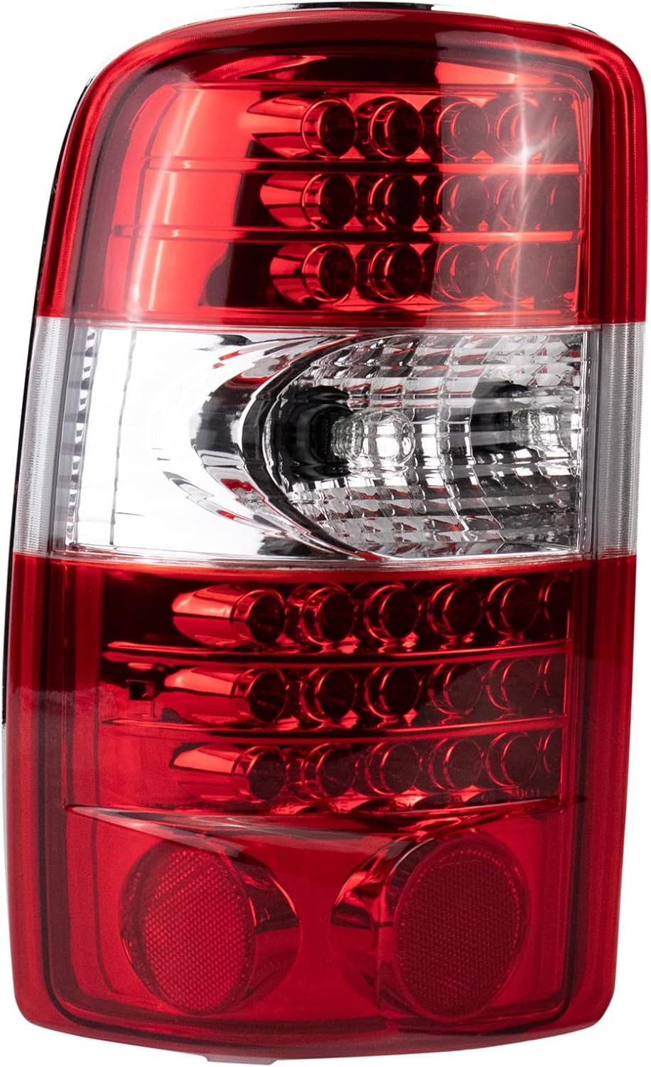 TRQ 2 Piece Driver & Passenger Side Tail Light Assembly Set Compatible with 2000-2006 Chevrolet Suburban 1500 Suburban 2500 Tahoe GMC Yukon Yukon XL 1500 GM2800170 GM2801170 GM2818199 GM2819199