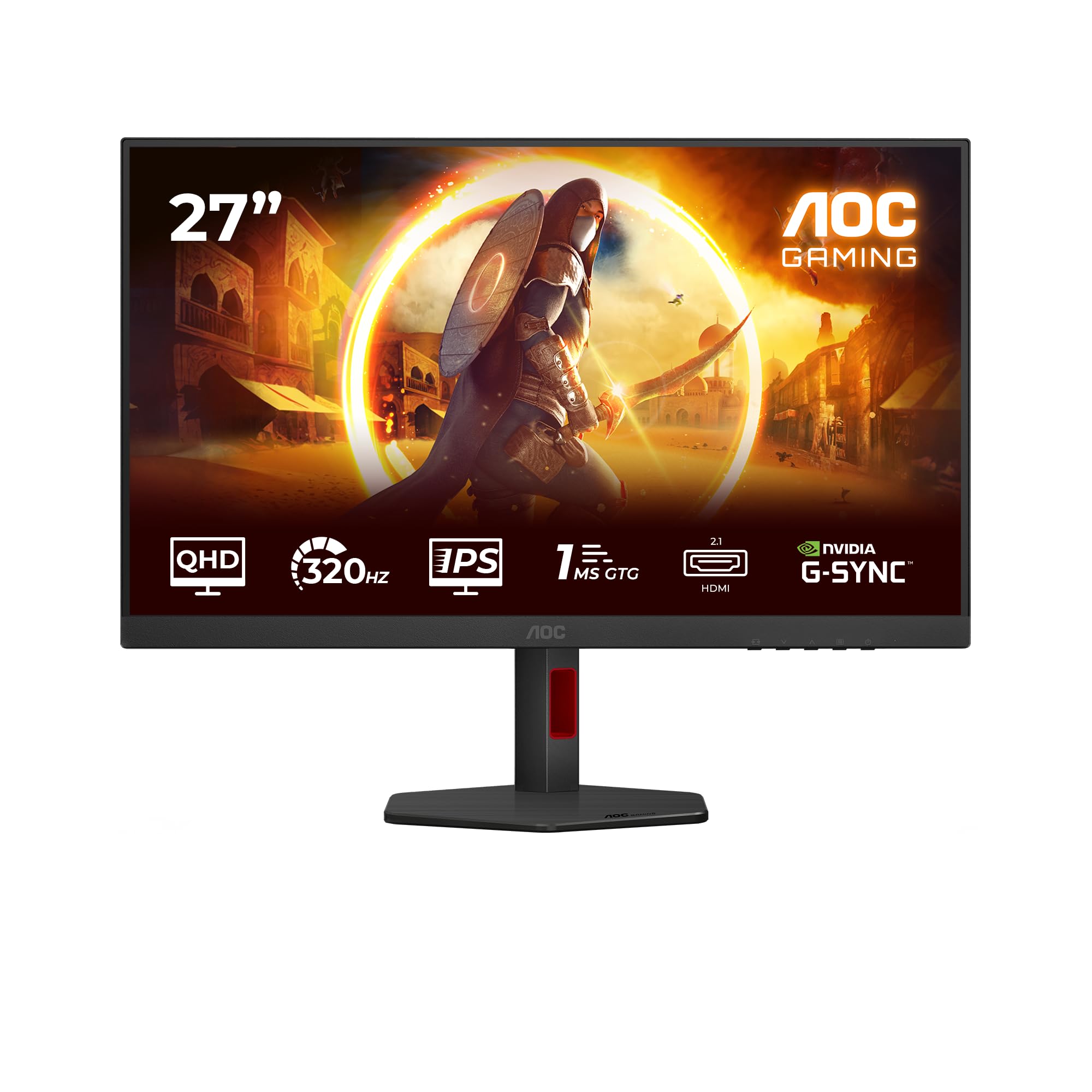 Aoc Q27G4SRU WQHD USB Hub Gaming Monitor 27" – Bild 2