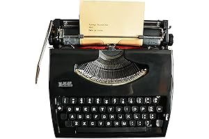 Vintage Typewriter: A Writing Companion of Aesthetic Charm