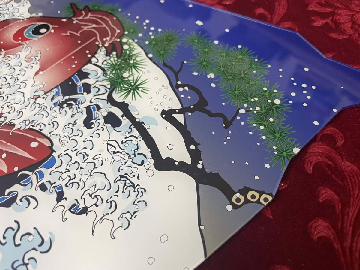 ★安全窓★ファイブスターギガ/０７/23フォワード 月見花見之図 いすゞ 07フォワード ファイブスターギガ 安全窓 スモーク 透明